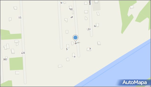 Orłowo, Orłowo, 4h, mapa Orłowo