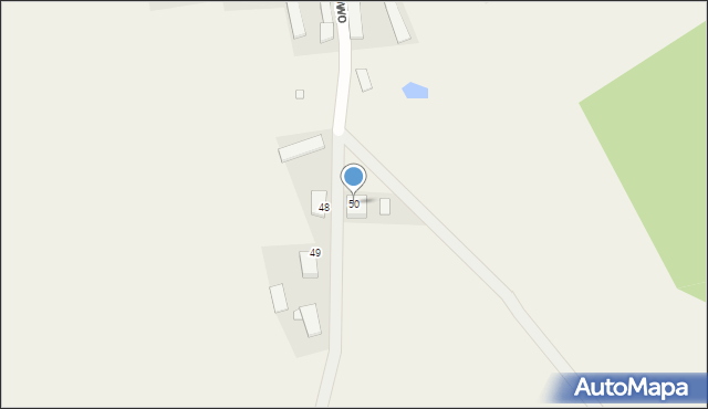 Orłowo, Orłowo, 50, mapa Orłowo