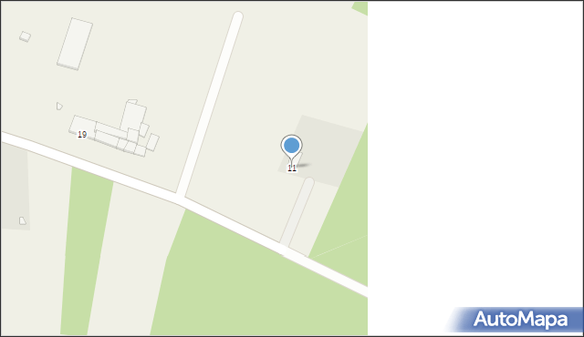 Orłowo, Orłowo, 11, mapa Orłowo