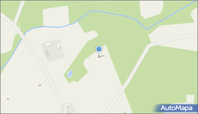 Orłowo, Orłowo, 2a, mapa Orłowo