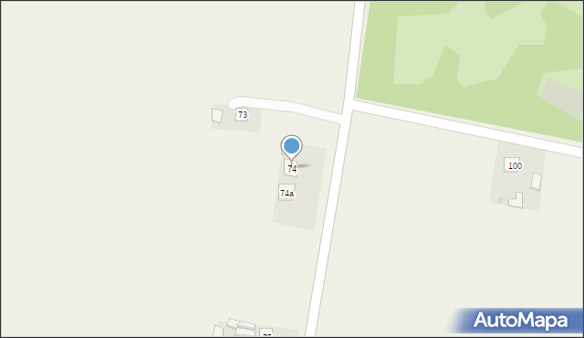 Orłowo, Orłowo, 74, mapa Orłowo