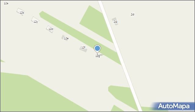 Orły-Cesin, Orły-Cesin, 12g, mapa Orły-Cesin