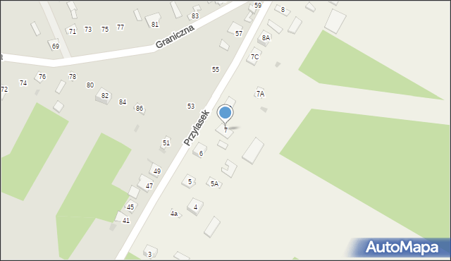 Orły-Cesin, Orły-Cesin, 7, mapa Orły-Cesin