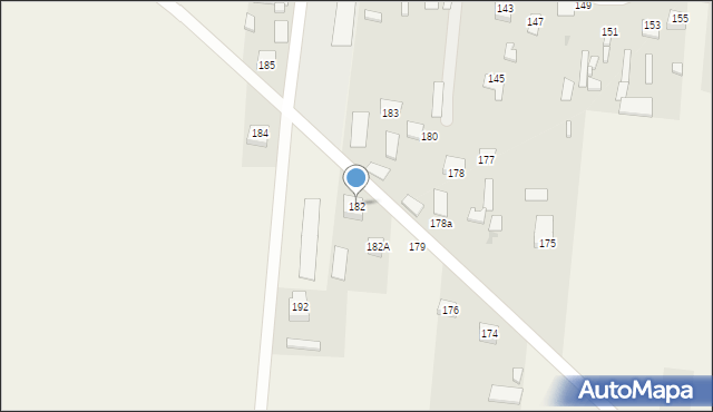 Oronne, Oronne, 182, mapa Oronne