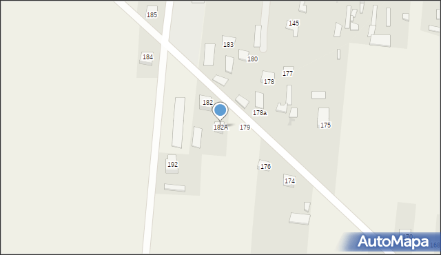 Oronne, Oronne, 182A, mapa Oronne