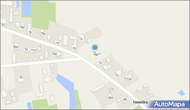 Orpelów, Orpelów, 73a, mapa Orpelów