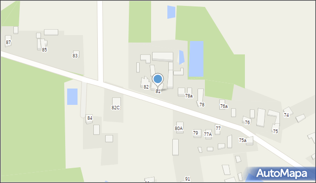Orpelów, Orpelów, 81, mapa Orpelów