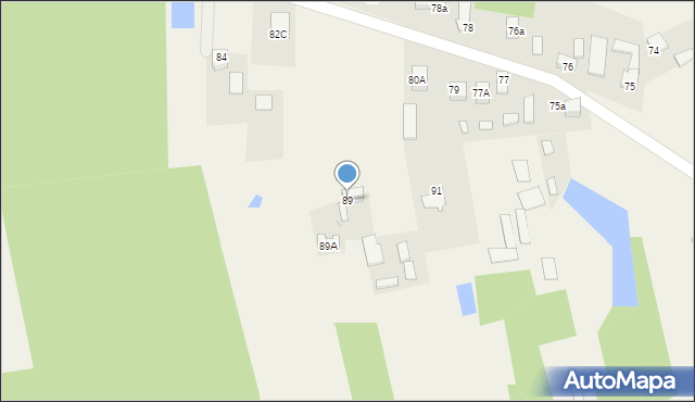 Orpelów, Orpelów, 89, mapa Orpelów