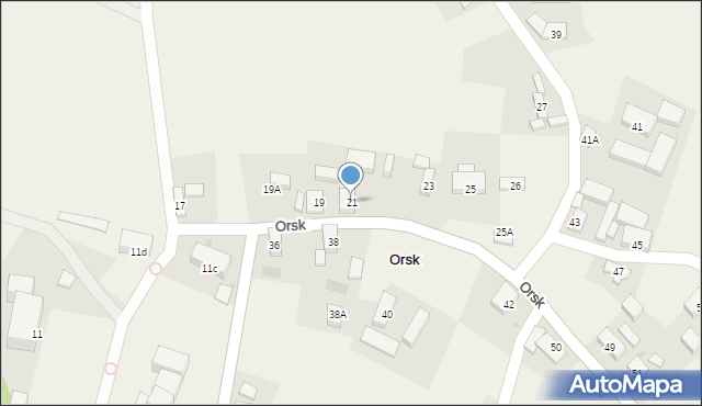 Orsk, Orsk, 21, mapa Orsk