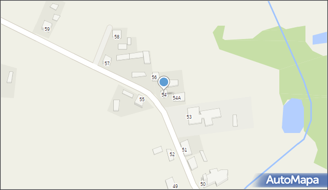 Orszymowo, Orszymowo, 54, mapa Orszymowo