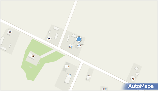 Orszymowo, Orszymowo, 62a, mapa Orszymowo