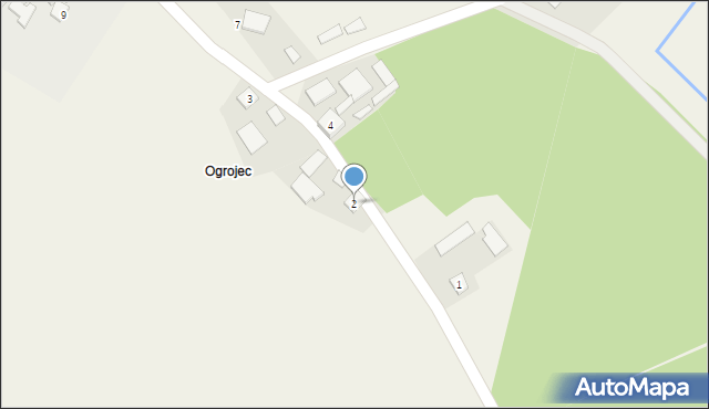 Orzechów, Orzechów, 2, mapa Orzechów