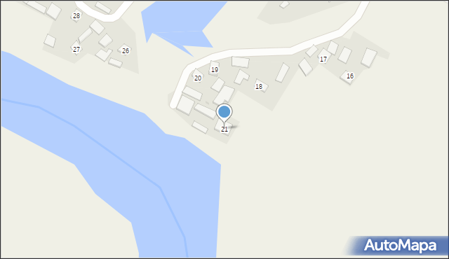 Orzechów, Orzechów, 21, mapa Orzechów