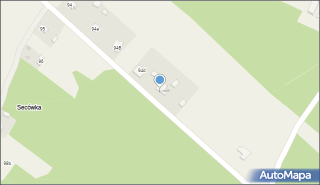 Orzechów, Orzechów, 94f, mapa Orzechów