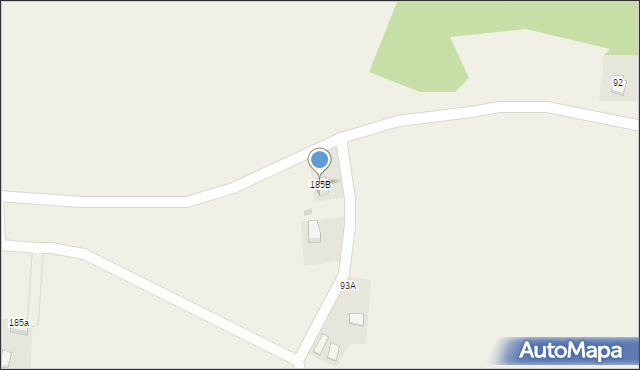 Orzechowce, Orzechowce, 185B, mapa Orzechowce