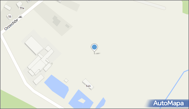 Orzechówek, Orzechówek, 55c, mapa Orzechówek