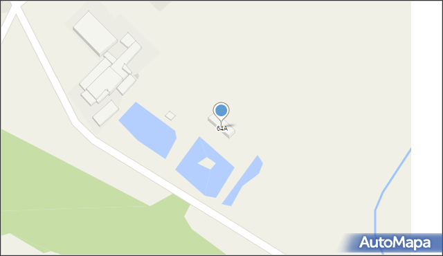 Orzechówek, Orzechówek, 64A, mapa Orzechówek