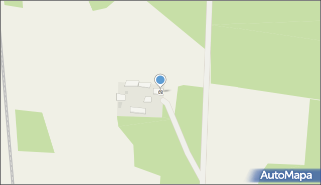 Orzechowicze, Orzechowicze, 68, mapa Orzechowicze