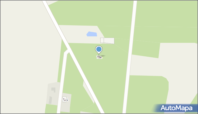 Orzechowicze, Orzechowicze, 78a, mapa Orzechowicze