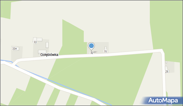 Orzechówka, Orzechówka, 32, mapa Orzechówka