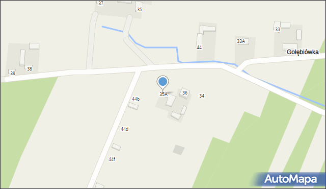 Orzechówka, Orzechówka, 35A, mapa Orzechówka