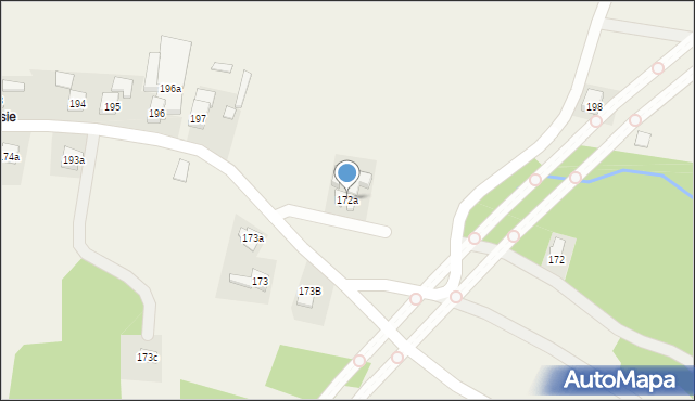 Orzechówka, Orzechówka, 172a, mapa Orzechówka