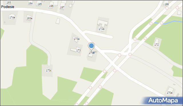 Orzechówka, Orzechówka, 173B, mapa Orzechówka