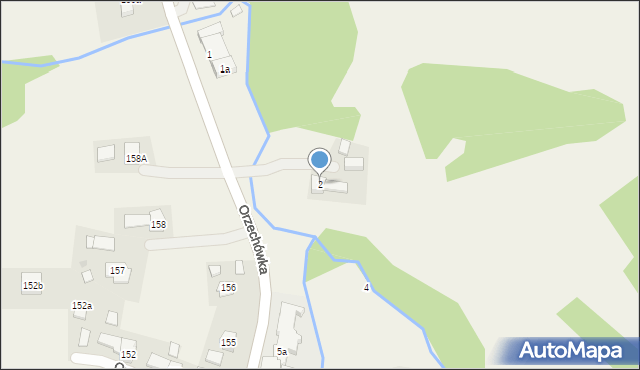 Orzechówka, Orzechówka, 2, mapa Orzechówka