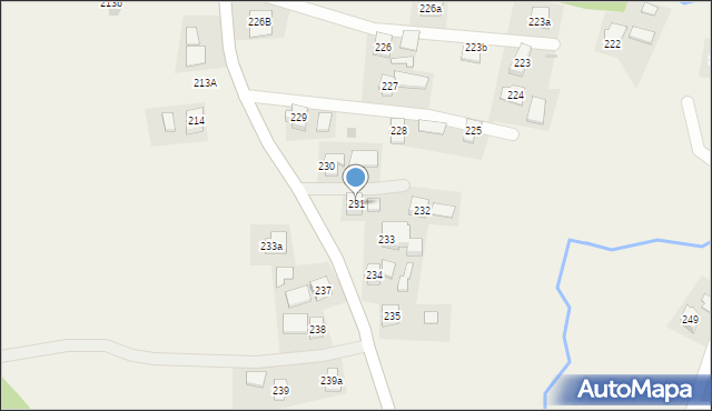 Orzechówka, Orzechówka, 231, mapa Orzechówka