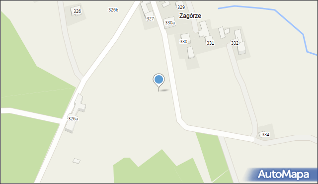 Orzechówka, Orzechówka, 327a, mapa Orzechówka