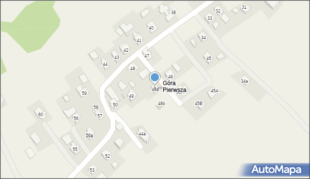 Orzechówka, Orzechówka, 48a, mapa Orzechówka