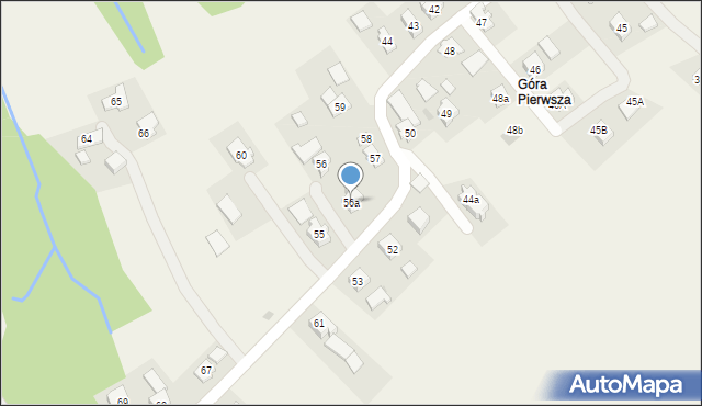 Orzechówka, Orzechówka, 56a, mapa Orzechówka