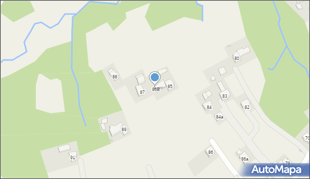 Orzechówka, Orzechówka, 86B, mapa Orzechówka