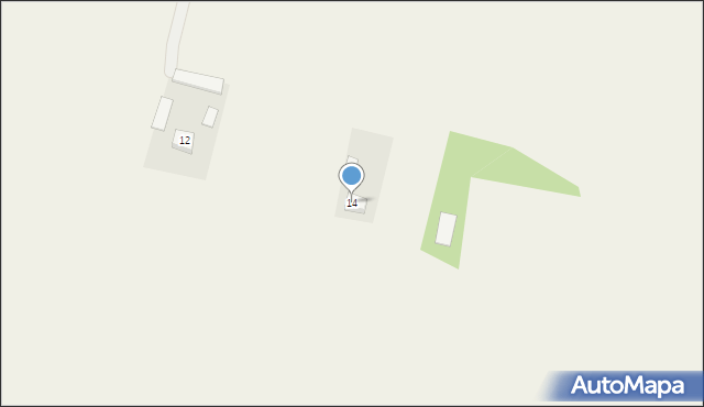 Orzechowo, Orzechowo, 14, mapa Orzechowo