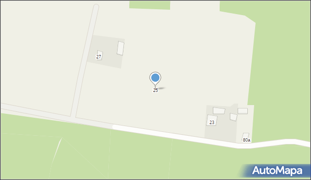 Orzechowo, Orzechowo, 25, mapa Orzechowo