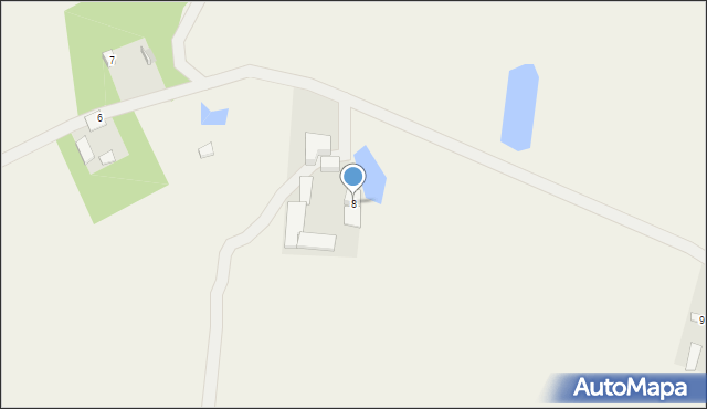 Orzechowo, Orzechowo, 8, mapa Orzechowo