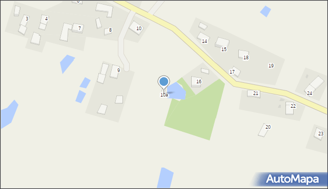 Orzechowo, Orzechowo, 10a, mapa Orzechowo