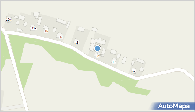 Orzelec Duży, Orzelec Duży, 12, mapa Orzelec Duży