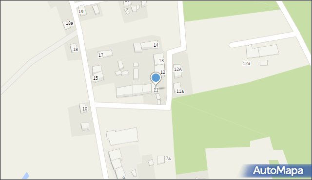 Orzeszków, Orzeszków, 11, mapa Orzeszków