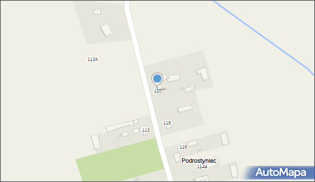 Orzeszkowo, Orzeszkowo, 120, mapa Orzeszkowo