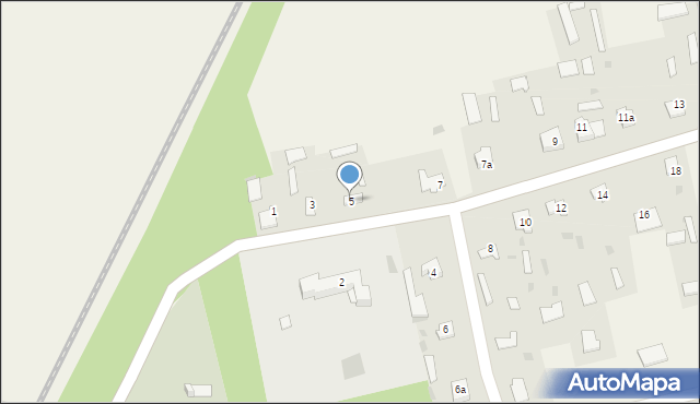 Orzeszkowo, Orzeszkowo, 5, mapa Orzeszkowo