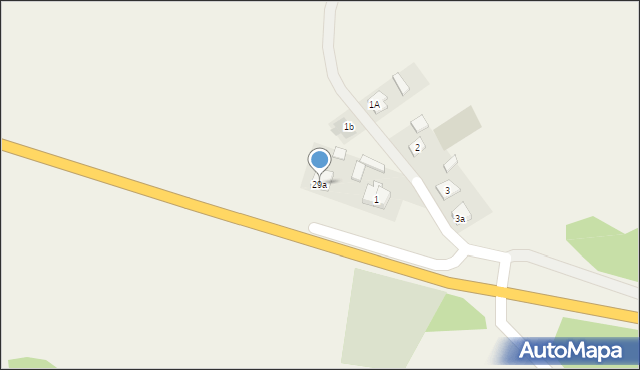 Orzeszkowo, Orzeszkowo, 29a, mapa Orzeszkowo