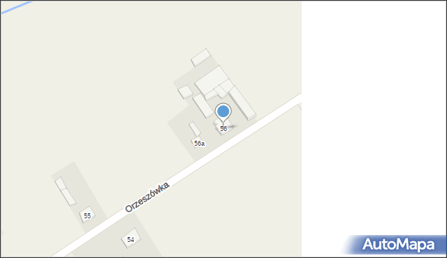 Orzeszówka, Orzeszówka, 56, mapa Orzeszówka