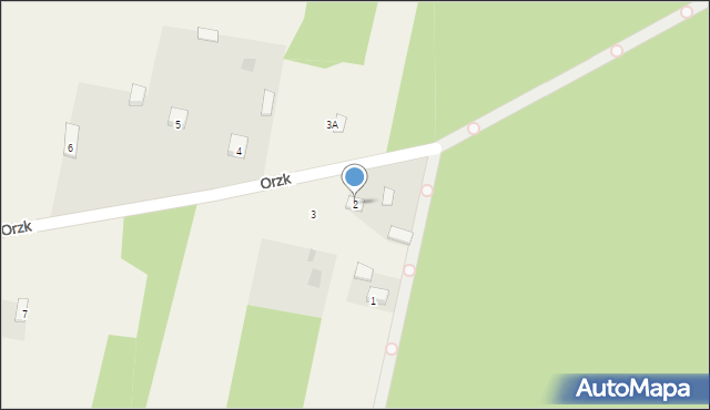 Orzk, Orzk, 2, mapa Orzk