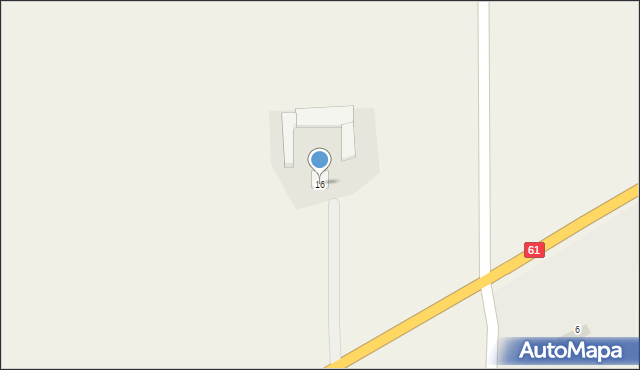 Orzyc, Orzyc, 16, mapa Orzyc