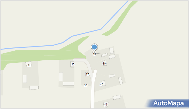 Orzyc, Orzyc, 38, mapa Orzyc