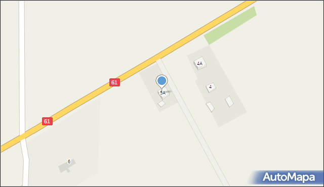 Orzyc, Orzyc, 5A, mapa Orzyc