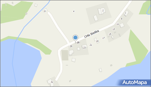 Płociczno, Orła Bielika, 27, mapa Płociczno
