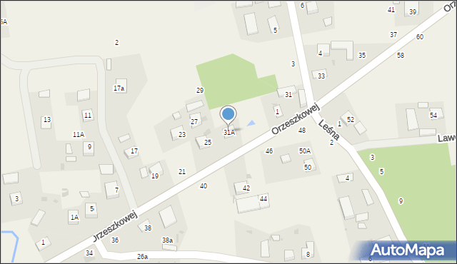 Radgoszcz, Orzeszkowej Elizy, 31A, mapa Radgoszcz