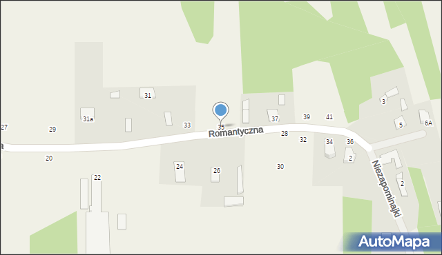 Rumianka, Orzechowa, 35, mapa Rumianka